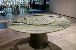 Magnifique marbre vert poli, marbre vert de luxe, correspondance des motifs pour mur de fond, marbre vert <span class=keywords><strong>jade</strong></span> - Product Image 2