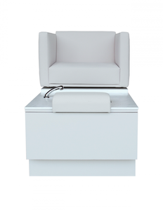 Chaise de pédicure avec base <span class=keywords><strong>en</strong></span> <span class=keywords><strong>bois</strong></span> pivotante pour salon de spa Foshan - Product Image 1