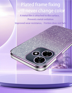 Fundas antichoc en TPU pour Infinix NOTE 20 30i 30pro Vip Hot 20 coque arrière de téléphone portable pour Tecno Spark 10pro 10c - Product Image 5