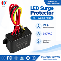 Parafoudre AC SPD 380V 385V 10kA pour éclairage LED, dispositif de protection IP65 extérieur pour système d'éclairage public