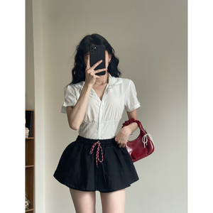 Good Price Women'S High Waist <b>Skirt</b> Stretch <b>Elastic</b> Band Built-In Shorts Many Sizes Casual Breathable Free Sample - Product Image 1