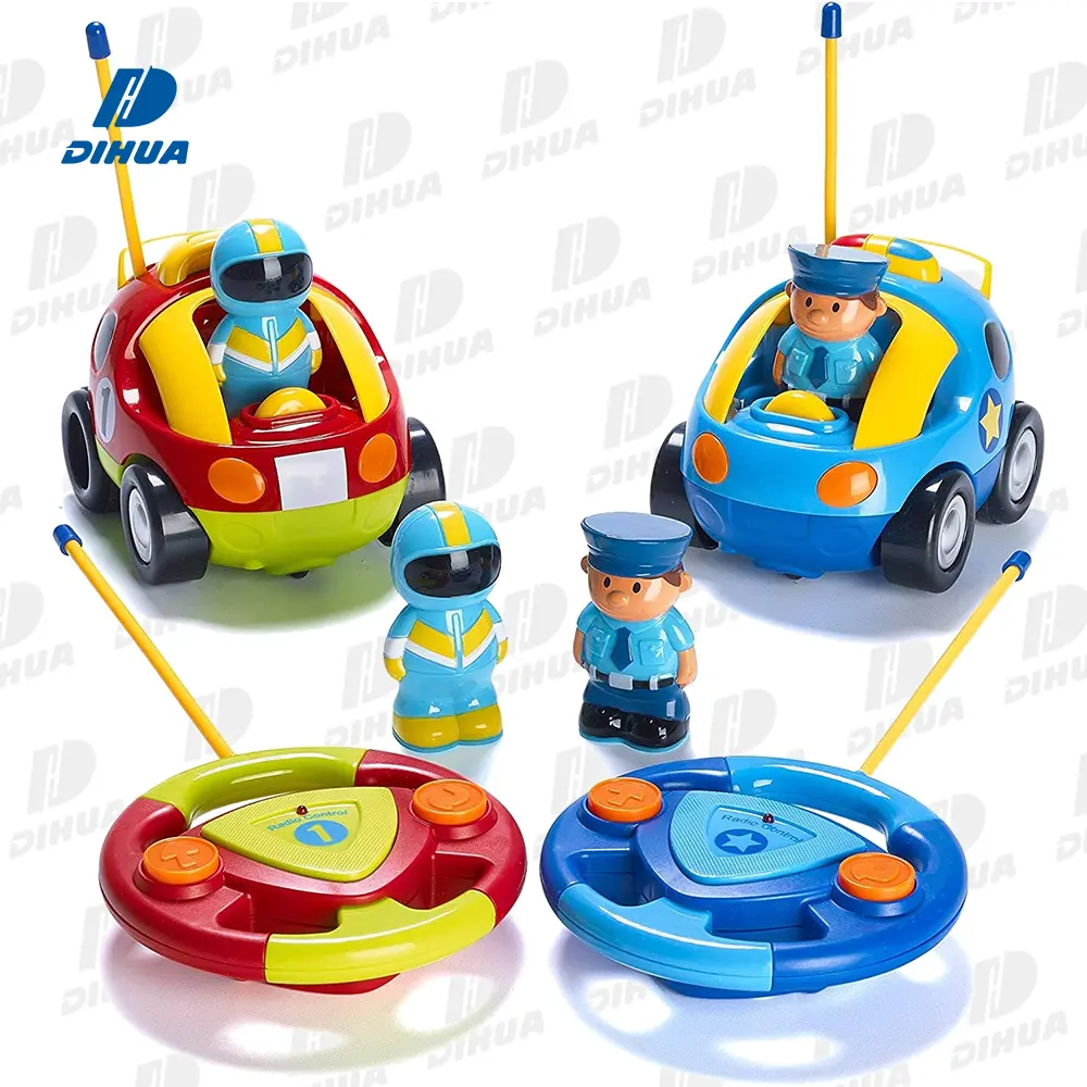 Children Cartoon Mini RC Remote Control Car 27mhz 2 Channels RC Racing Car with Light and Music Baby Toy Car Electric