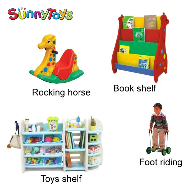 बच्चों पूर्वस्कूली फर्नीचर खिलौने भंडारण या प्रदर्शन पुस्तक के लिए कक्षा कैबिनेट शेल्फ