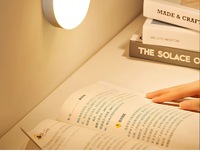Lampe LED rechargeable à capteur, gradable, pour chambre à coucher, salle de bain, cuisine, escalier, penderie