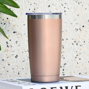 Custom Color 20oz Stainless Steel Tumbler Vacuum Insulated Travel Mug for Souvenir Wholesale - Product Image 1