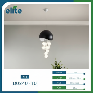 Decorazione per la casa postmoderna lampadario elegante lampada a soffitto luce bianca calda per la camera Villa 4000K 3000K opzioni - Product Image 1