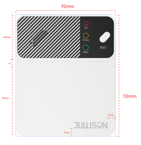 Портативный детектор утечки газа ANKA AJ-987 ETL1484 (США, Нью-Йорк), соответствующий стандарту Law 157, для дома, на газе (метан, пропан), с 10-летним сроком службы батареи - Product Image 3