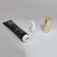 Récipient de rouge à lèvres en plastique en aluminium de 20g avec tubes de brillant à lèvres à tête à vis en céramique pour emballage cosmétique