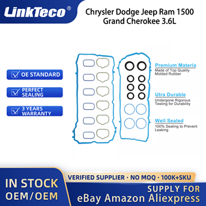 Kit de juntas de cubierta de válvula Linkteco para Chrysler <span class=keywords><strong>Dodge</strong></span> Jeep Ram 1500 Grand Cherokee 3.6L 2010-<span class=keywords><strong>2016</strong></span> VS50805R 5184331AC 5184562AC - Product Image 6