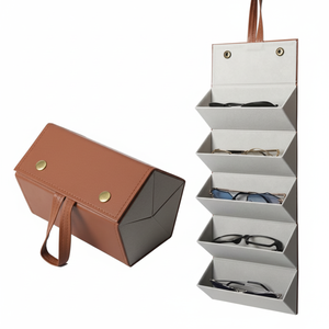 Custodia per occhiali da vista a 5 livelli da 5 pezzi custodia e borsa per occhiali durevoli - Product Image 1