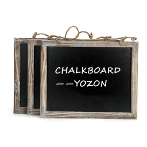 <span class=keywords><strong>Tableau</strong></span> noir en bois personnalisé, panneau de <span class=keywords><strong>craie</strong></span> décoratif Vintage, pour cuisine, avec cadre - Product Image 1