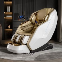 Fauteuil de massage robot intelligent VCT, inclinable électrique, zéro gravité, spa pour les pieds, pierres de jade, 6 modes automatiques, minuterie