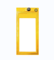 Étiquette NFC FPC0615 en matériau FPC, autocollant RFID ultra-fin et flexible de 0,2 mm pour installation intégrée, usage hôtelier, haute étanchéité