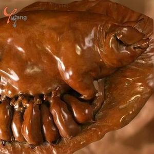 Escultura de jardín de bronce de metal fundido de tamaño real para exteriores de alta calidad, tema de cerda de cerdo de cobre fundido de latón personalizado de fábrica - Product Image 6