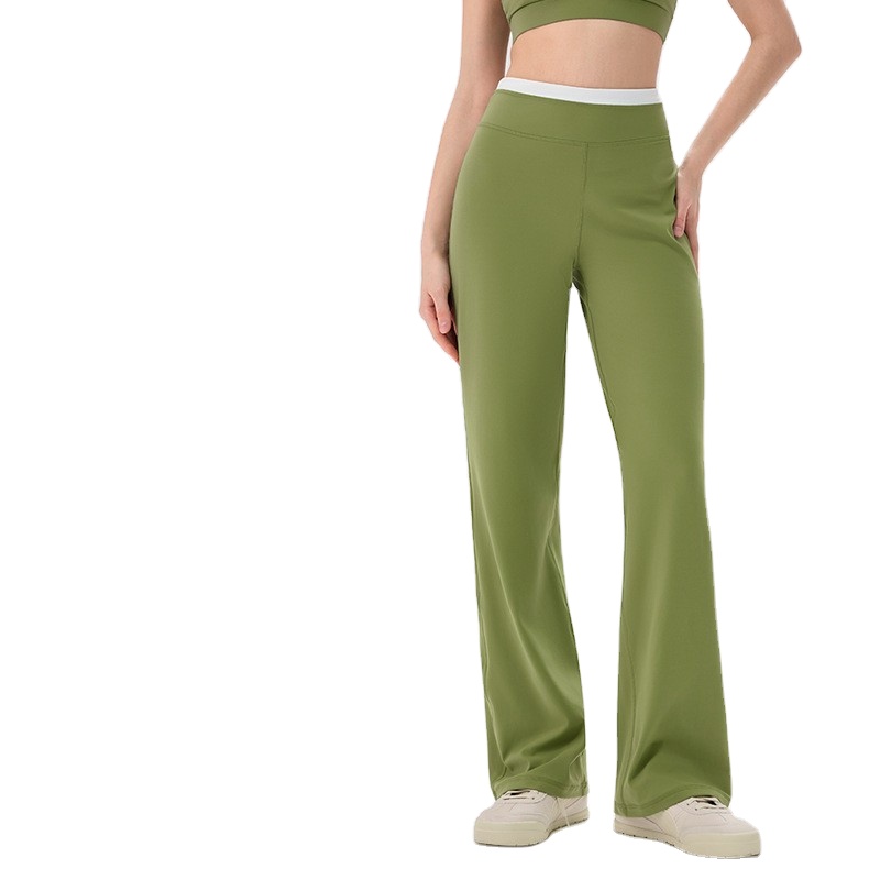 Women's High Waist Slim Solid Yoga Pants Tummy Control Spandex/Nylon Material Hip Lifting Design Fitness Casual Wear XS Full