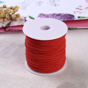 Tự làm 1mm polyester sợi đàn hồi cho đồ trang sức thời trang làm cho nhiều màu sắc cho sự lựa chọn khoảng 100m/spool 1891384 - Product Image 5