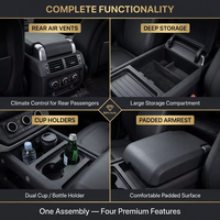 Accessoires Auto de luxe sortie d'air Defender accoudoir Console boîte de rangement pour l'intérieur de la voiture nouveau Defender 2020 accessoires extérieurs