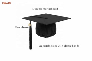 Mũ Tốt Nghiệp Màu Đen Mờ Và Tua 2021 - Product Image 2