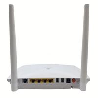 GM630 XPON GPON 4GE + 1TEL + 2USB + WIFI2.4G \ 5G 5dbi ONU ONT FTTB Équipement de fibre optique d'occasion stock prêt à l'emploi GM630
