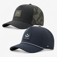 Casquette Trucker Respirante Personnalisée avec Logo OEM Brodé ou Perforé au Laser, Casquette Snapback en Gros pour Golf, Sports et Course à Pied
