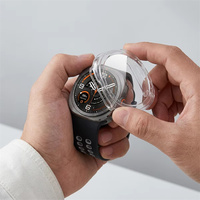 Hoesje voor Samsung Galaxy Watch Ultra2 47 mm harde hoes van gehard glas met beschermhoes