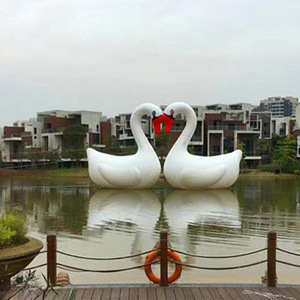 Tùy chỉnh Inflatable Logo Đảng quảng cáo phim hoạt hình màu vàng vịt PVC không thấm nước linh vật trang trí - Product Image 3