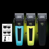 Nouvelle tondeuse à cheveux professionnelle rechargeable par USB, haute vitesse, pour hommes