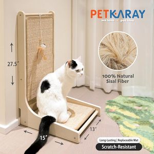 Griffoir mural vertical <span class=keywords><strong>en</strong></span> <span class=keywords><strong>bois</strong></span> pour chat, résistant aux morsures, pour aiguiser les griffes, jouet ludique, vente <span class=keywords><strong>en</strong></span> gros fabricant - Product Image 2
