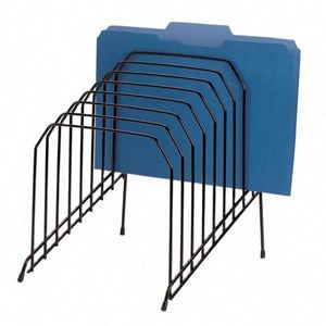 Metal Wire Large Incline <b>File</b> Sorter 8 Compartment Desktop <b>File</b> Sorter <b>Organizer</b> - Product Image 1