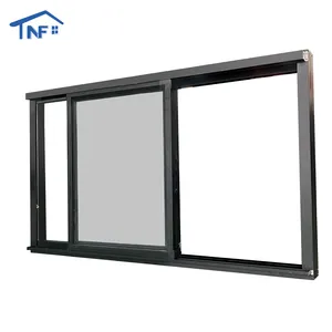 Una vista di alluminio in fibra di vetro orizzontale scorrevole di windows listino prezzi