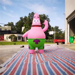 Personajes Inflables Publicitarios de <span class=keywords><strong>Bob</strong></span> <span class=keywords><strong>Esponja</strong></span>, Squidward y Patrick Star, Modelo de Personaje de Dibujos Animados Inflable para Decoración - Product Image 4