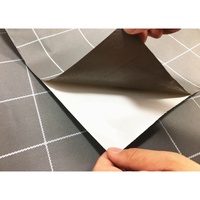 Papier peint géométrique en vinyle PVC auto-adhésif imperméable à rayures et carreaux modernes, à peler et coller, pour la décoration du salon, du bureau à domicile
