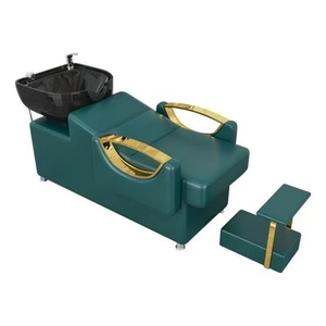 Sillón de Lavado de Cabello de Piel Sintética de Alta Calidad, Esponja de Cerámica Duradera, en Oferta, para Salones de Belleza, Barberías y Spas - Product Image 5