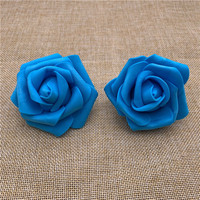 Set 100 Bunga Mawar Busa 7cm Grosir, Bahan DIY Pernikahan & Rumah, Mawar Mini Buatan dari Busa PE