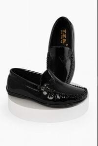 Charol de alta calidad con acabado brillante Niños Cómodo Duradero con diseño de hebilla Forro de malla para fiestas - Product Image 3