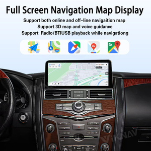 วิทยุติดรถยนต์ Android 12.3 นิ้ว สำหรับ Infiniti QX80 / สำหรับ Nissan Patrol Y62 ปี 2010-2020 รองรับ Wireless CarPlay & Android Auto GPS - Product Image 5
