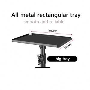 Support de haut-parleur de studio d'enregistrement LKT-650 en métal pour sol, professionnel, pour haut-parleurs de 6 et 8 pouces, support de haut-parleur de bureau, fabricant - Product Image 4