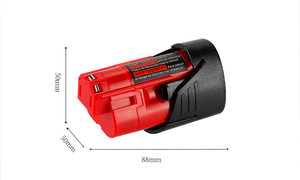 Fabricante de accesorios para baterías de litio para herramientas eléctricas, como reemplazo para las baterías de taladro MWk de 12V y 3000mah. - Product Image 6