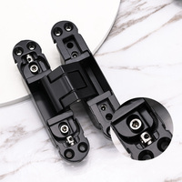Charnière invisible 3D réglable pour porte en bois sur mesure avec amortisseur hydraulique intégré – Quincaillerie de construction en gros