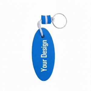 Porte-clés flottant personnalisé avec logo sur mesure, imprimé double face, porte-clés en mousse EVA 3 couches, porte-clés en mousse sportive - Product Image 2