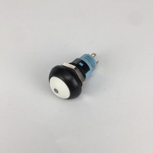 مفتاح بلاستيك IP65 مقاوم للماء 12 ، صغير دائري أحمر أو أزرق - Product Image 4