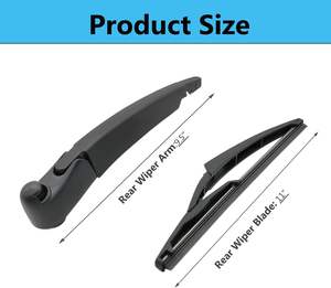 <span class=keywords><strong>Mini</strong></span> Cooper <span class=keywords><strong>tergicristallo</strong></span> <span class=keywords><strong>posteriore</strong></span> a 2015 2007 per Set di ricambio in gomma naturale tergicristalli in vetro - Product Image 2