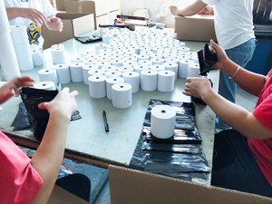 Nhãn Nhiệt Trực Tiếp Trống Nhãn Tự Dính Dymo 1744907 Nhãn 4X6 Nhãn Dymo 4X6 30333 - Product Image 5