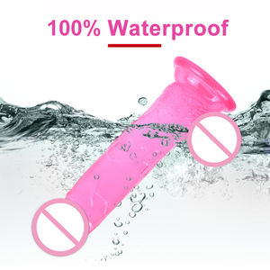 Prix usine doux cheval <span class=keywords><strong>Transparent</strong></span> pénis artificiel coloré femme vagin Masturbation <span class=keywords><strong>gros</strong></span> <span class=keywords><strong>gode</strong></span> réaliste pour les femmes - Product Image 6