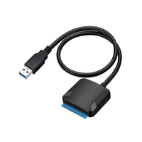 Adattatore da SATA a USB, Cavo Convertitore USB 3.0 a SATA 3 per HDD SSD da 3,5 Pollici, Cavo Adattatore USB SATA