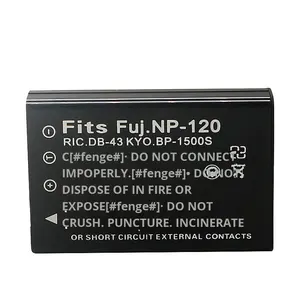 Fujifilm <span class=keywords><strong>NP</strong></span>-<span class=keywords><strong>120</strong></span> compatible <span class=keywords><strong>Li</strong></span>-<span class=keywords><strong>ion</strong></span> <span class=keywords><strong>batterie</strong></span> d'appareil photo rechargeable 3.7V en stock pour Patele DS-8330 et DP-8300 - Product Image 1