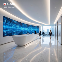 Pantallas LED Comerciales ALSON, Pantallas LED de Alto Brillo para Interiores, Televisores Portátiles, Fondos para Estudios Virtuales