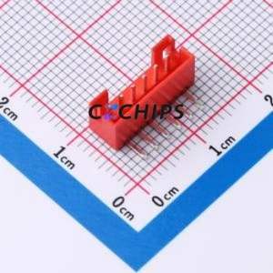 ZX-PH2.0-6PWZ-R Wire-to-Board Pin Header Bent Lead Through Hole,P=2mm Connector 1x6P 2mm Right Angle Insert PH - Product Image 1