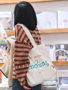 Biểu tượng tùy chỉnh kích thước in sinh thái thân thiện tái sử dụng vải hữu cơ Tote Túi xách, hàng tạp hóa bông túi mua sắm - Product Image 6