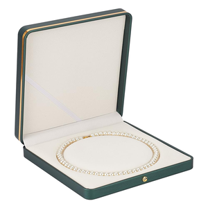 Caja de Regalo de Joyería Redonda de Papel Táctil de Alta Gama para Mamá, Caja de Regalo de Joyería para el Día de la Madre, Caja de Embalaje de Lujo - Product Image 1
